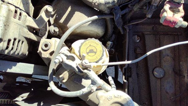 2000-2003 Dodge Dakota Power Steering Fluid Remote Reservoir Tank Oem 4.7L — photo 1