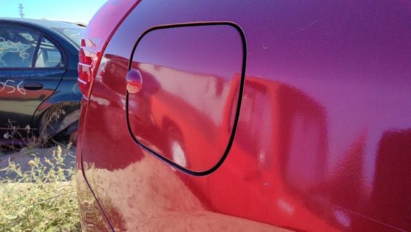 08-15 Nissan Rogue Fuel Tank Door With Hinge Gas Lid Filler A33 Venom Red Pearl — photo 2