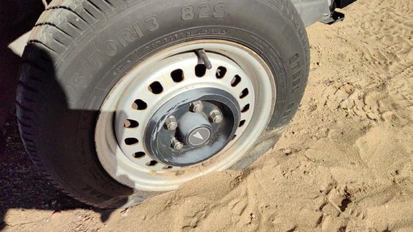 1985-1989 Pontiac Sunbird 13 Steel Wheel Oem Factory Rim #1 09591660 — photo 4