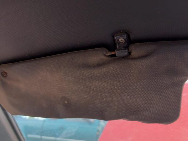 1987-1988 Toyota FX Driver Left Sun Visor OEM Gray — photo 7