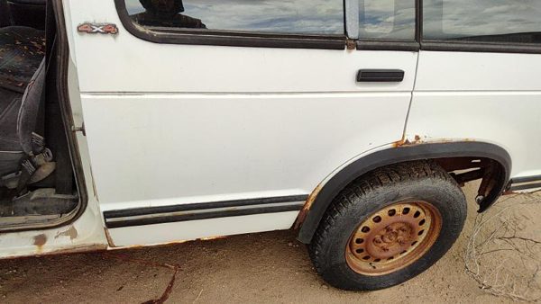 1993 Chevrolet S10 Blazer Rear Door LH White — photo 3