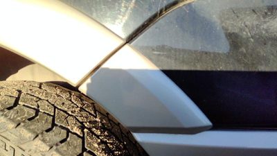 2007-2010 Ford Expedition Driver Left Rear Moulding On Quarter Panel Oem