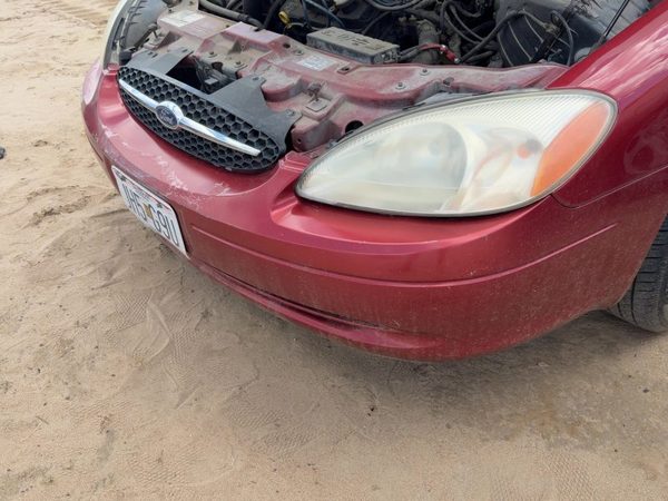 2000-2003 Ford Taurus Front Bumper Cover Assembly Oem Red 2F1Z17D957Ba — photo 2