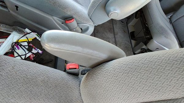 2004-2007 Dodge Caravan Driver Left Front Arm Rest Side Seat Oem Slate Gray D5 — photo 3