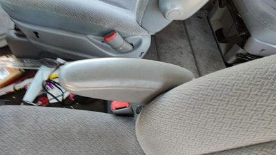 2004-2007 Dodge Caravan Driver Left Front Arm Rest Side Seat Oem Slate Gray D5