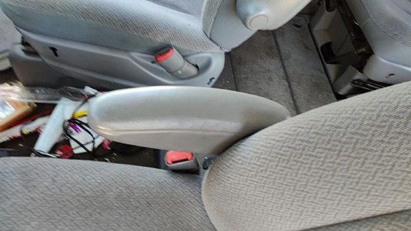 2004-2007 Dodge Caravan Driver Left Front Arm Rest Side Seat Oem Slate Gray D5 — photo 1
