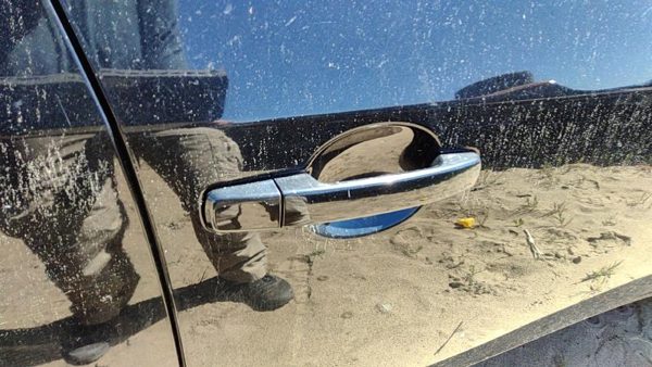 2007-2012 Nissan Sentra Passenger Right Front Outside Door Handle Oem Black Kh3 — photo 3