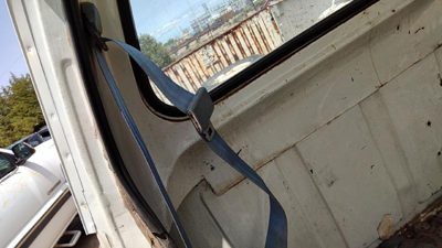 81-90 Dodge Ram W250 Passenger Right Front Seat Belt Retractor Oem Shoulder Blue