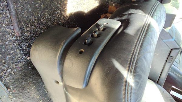 94 Chevy S10 Blazer Driver Left Side Power Seat Switch With Trim Panel Oem Black — photo 3
