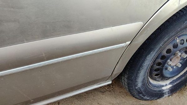 97-02 Buick Century Driver Left Rear Moulding From Door Back Trim Strip Silver — photo 5