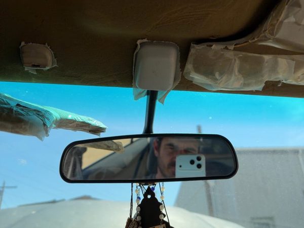 1996-2000 Honda Civic Inside Rear View Mirror Oem Windshield Mounted — photo 3