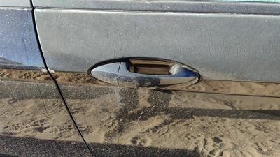 2011-2014 Ford Fiesta Passenger Right Front Outside Door Handle Oem Black Uh