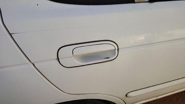 2000-2003 Nissan Sentra Passenger Right Rear Outside Door Handle Back White Qm1 — photo 4