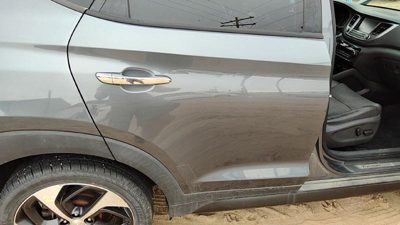 2016 Hyundai Tucson Rear Door RH Coliseum Grey Z56