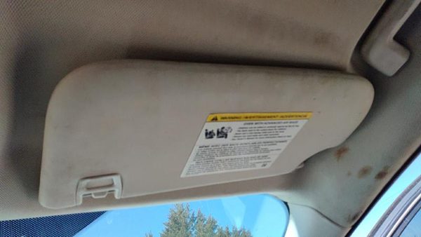 2013-2018 Ford Focus Ford Focus Passenger Right Sun Visor Oem Black Ew — photo 2