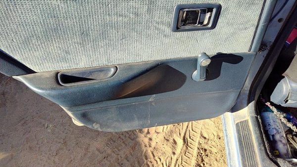 1989 Honda Civic Driver Left Rear Door Trim Panel Manual Windowsback Blue Sedan — photo 7