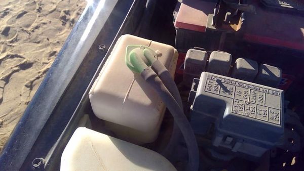 1996 Geo Tracker Coolant Reservoir Radiator Overflow Tank Bottle Oem 1.6l — photo 5