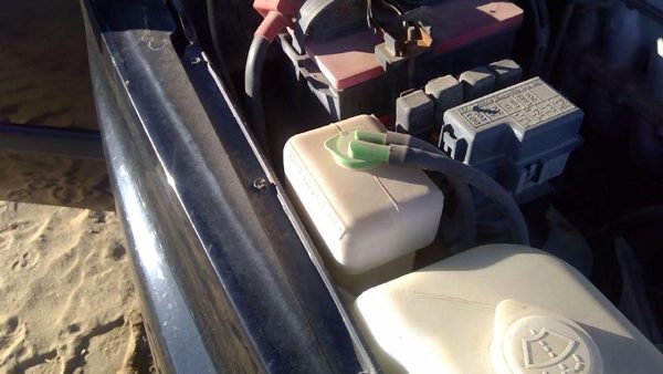 1996 Geo Tracker Coolant Reservoir Radiator Overflow Tank Bottle Oem 1.6l — photo 7