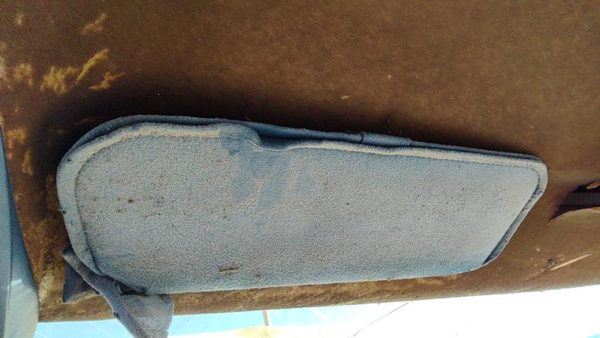 1985 Pontiac Sunbird Driver Left Sun Visor 2Dr Oem Blue — photo 2