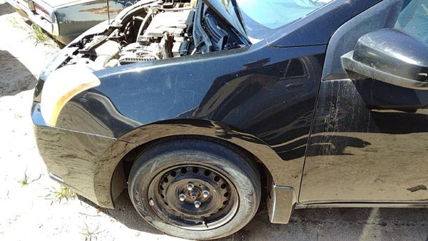 2007-2012 Nissan Sentra Driver Left Front Fender Oem 2.0L Black Kh3 63113Et030 — photo 1