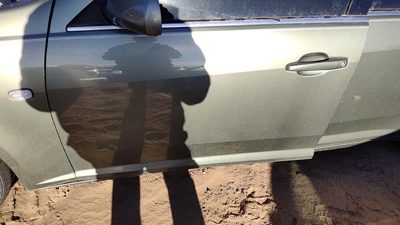 2005 Cadillac STS Front Door LH Green 92U