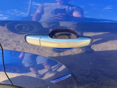 06-11 Chevy Hhr Passenger Right Rear Outside Door Handle Oem Back Pearl Chrome