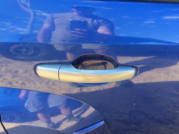 06-11 Chevy Hhr Passenger Right Rear Outside Door Handle Oem Back Pearl Chrome — photo 2
