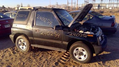 1996 Geo Tracker Vehicle Unit Complt. Black Black 1.6L AT 4x4