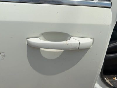 08-16 Town & Country Passenger Right Rear Outside Door Handle Oem Back White Pw1