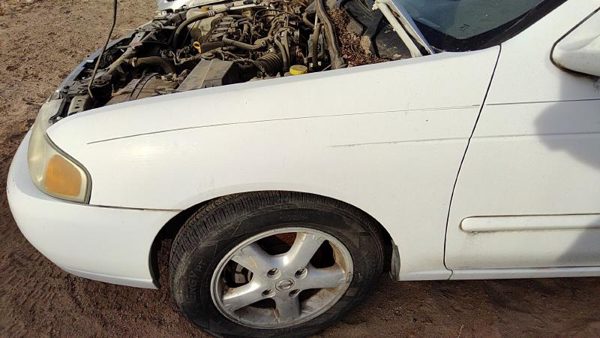2000-2006 Nissan Sentra Driver Left Front Fender Oem White Qm1 F31015m030 — photo 2