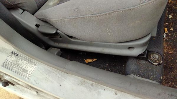 2001-2005 Kia Rio Passenger Right Side Seat Trim Panel Oem Gray — photo 1