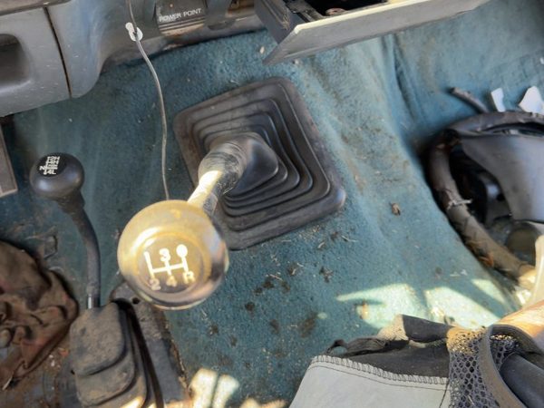 92-97 F250 Floor Shifter Lever Assembly Shift Unit Manual Transmission Transmiss — photo 5