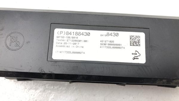 2018 Buick Regal Temperature Control Module Computer Oem 84188430 — photo 2