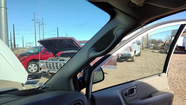 01-07 Dodge Caravan Passenger Right A Pillar Trim Windshield Post Panel Khaki J1 — photo 1
