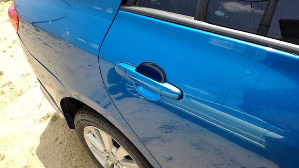 09-13 Toyota Corolla Passenger Right Rear Outside Door Handle Oem Back Blue 8T7 — photo 1