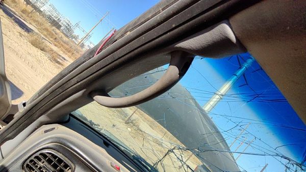 1997-2000 Dodge Dakota Driver Left A Pillar Trim Windshield Post Panel Oem Gray — photo 4