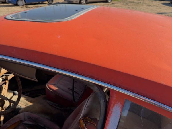 1970-77 Maverick 2 Door Sedan Driver Left Chrome Door Drip Rail Molding Trim OEM — photo 6