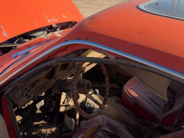 1970-77 Maverick 2 Door Sedan Driver Left Chrome Door Drip Rail Molding Trim OEM — photo 7