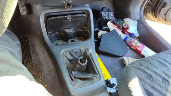 1996-1998 Honda Civic Shifter Trim Bezel Oem Console Coupe Gray 4799995 — photo 1