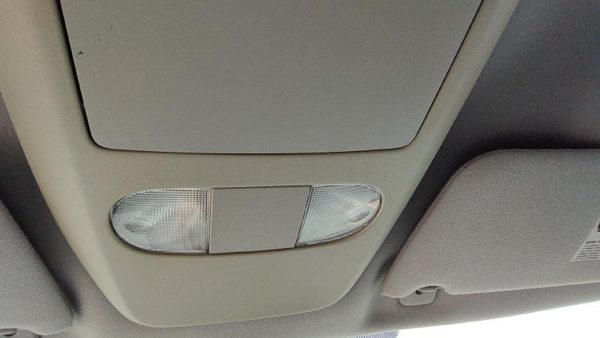 04-07 Ford F150 Center Overhead Console Oem Dome Light Map Lamp Cubby Gray Me — photo 2