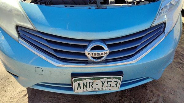 2014-2016 Nissan Versa Note Front Center Grille Assembly Oem Blue Rbe 623103Vy0a — photo 3