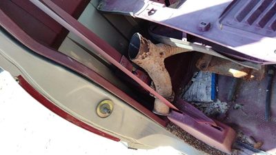 88-94 Gmc Sierra 2500 Passenger Right Front Seat Belt Retractor Oem Shoulder Red