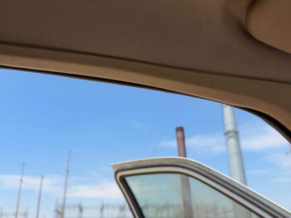 88-89 Accord Lx Driver Left A Pillar Trim Windshield Post Panel Oem Sedan Maroon — photo 2