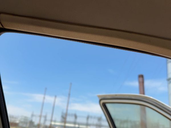 88-89 Accord Lx Driver Left A Pillar Trim Windshield Post Panel Oem Sedan Maroon — photo 5