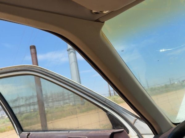 88-89 Accord Lx Driver Left A Pillar Trim Windshield Post Panel Oem Sedan Maroon — photo 4