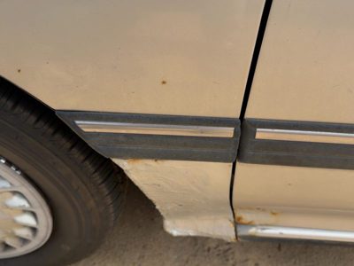 1990-1994 Subaru Legacy Driver Left Moulding From Fender Oem Trim Strip