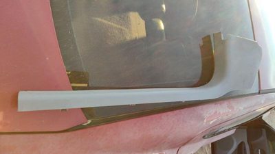 06-10 Charger Driver Left Lower Sill Step Moulding Trim Panel Db Slate Gray Lt