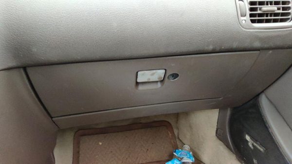 91-94 Infinity G20 Glove Box Assembly Complete Door With Latch Oem Brown — photo 2