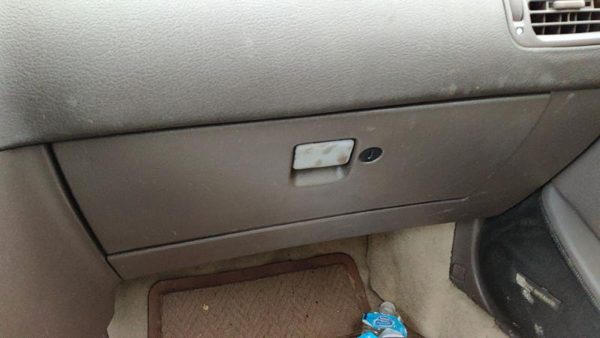 91-94 Infinity G20 Glove Box Assembly Complete Door With Latch Oem Brown — photo 1