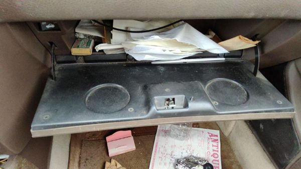 91-94 Infinity G20 Glove Box Assembly Complete Door With Latch Oem Brown — photo 5